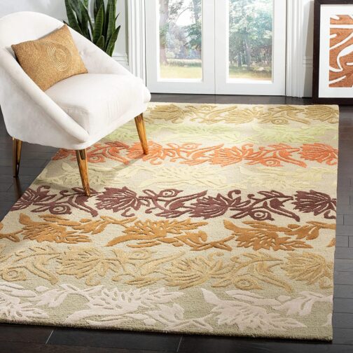 Handmade Tufted Rugs, Premium Quality Wool Carpet for Living Room M79 - Image 4