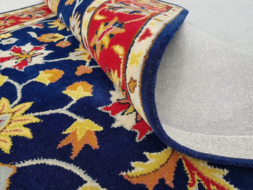 Handmade Tufted Rugs, Premium Quality Floral Wool Rug for Living Room CF12 - Image 3