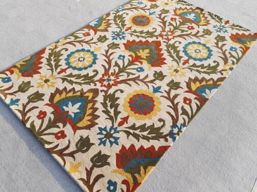 Handmade Tufted Rugs, Premium Quality Wool Carpet for Living Room C10 - Image 4