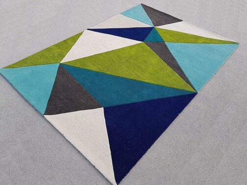 Handmade Tufted Rugs, Premium Quality Wool Carpet for Living Room M56 - Image 4