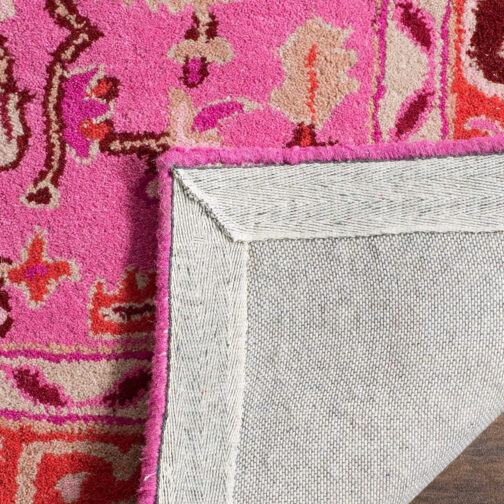 Handmade Tufted Rugs, Premium Quality Floral Wool Rug for Living Room CT10 - Image 2