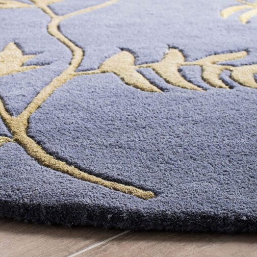 Handmade Tufted Rugs, Premium Quality Round Wool Rug for Living Room RR62 - Image 3