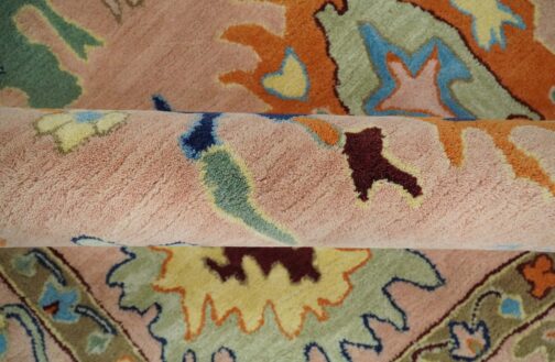 Handmade Tufted Rugs, Premium Quality Floral Wool Rug for Living Room CT09 - Image 4