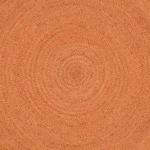 Handmade Round Jute Area Rug, Natural Jute Braided Custom Rugs RJR-13 - Image 2