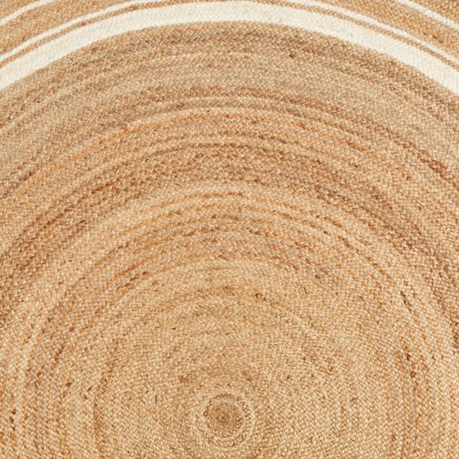 Handmade Round Jute Area Rug, Natural Jute Braided Custom Rugs RJR-20 - Image 3