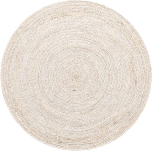 Handmade Round Jute Area Rug, Natural Jute Braided Custom Rugs RJR-67