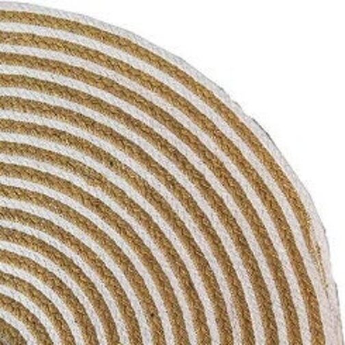 Handmade Round Jute Area Rug, Natural Jute Braided Custom Rugs RJR-11 - Image 3
