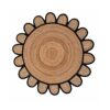 Handmade Round Jute Area Rug, Natural Jute Braided Custom Rugs RJR-37