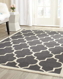 Handmade Tufted Rugs, Premium Quality Floral Wool Rug for Living Room TR05
