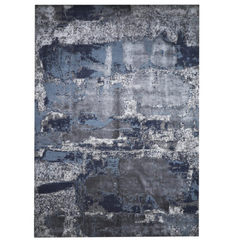 Handmade Oriental Silk Rug, Hand Knotted Vintage Premium Floral Rug 10x14 Ft HKOR-11