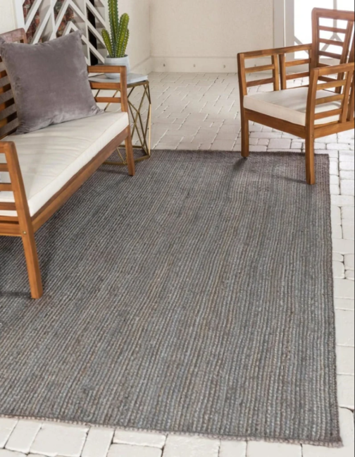 Indian Handwoven Jute Area Rug, Natural Jute Braided Custom Rugs Multi Size JR-30 - Image 4