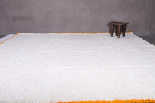 Beni Ourain Rug, Authentic Moroccan Rug, Berber Carpet, Handmade Wool BOR-04 - Image 4