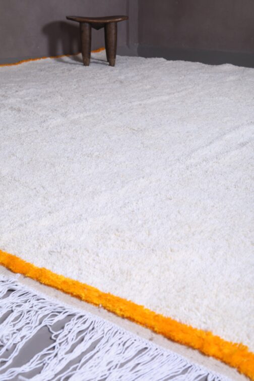Beni Ourain Rug, Authentic Moroccan Rug, Berber Carpet, Handmade Wool BOR-04 - Image 2
