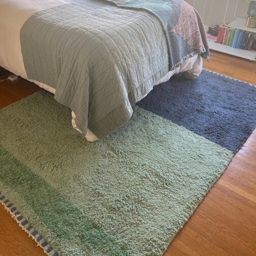 Beni Ourain Rug, Authentic Moroccan Rug, Berber Carpet, Handmade Wool BOR-34 - Image 2