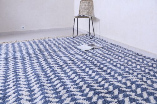 Beni Ourain Rug, Authentic Moroccan Rug, Berber Carpet, Handmade Wool BOR-36 - Image 2