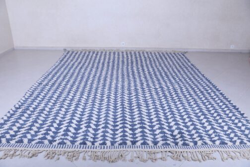 Beni Ourain Rug, Authentic Moroccan Rug, Berber Carpet, Handmade Wool BOR-36 - Image 4