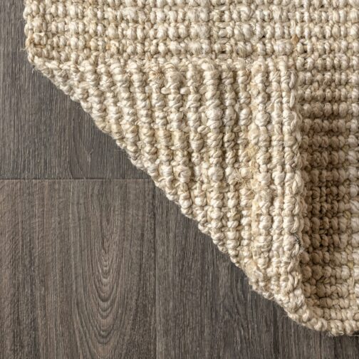 Indian Handwoven Jute Area Rug, Natural Jute Braided Custom Rugs Multi Size JR-27 - Image 4