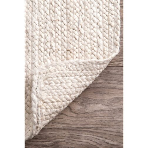 Indian Handwoven Jute Area Rug, Natural Jute Braided Custom Rugs Multi Size JR-29 - Image 4