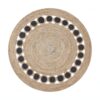 Handmade Round Jute Area Rug, Natural Jute Braided Custom Rugs RJR-44