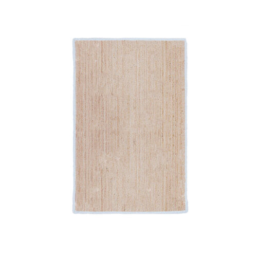 Indian Handwoven Jute Area Rug, Natural Jute Braided Custom Rugs Multi Size JR-47
