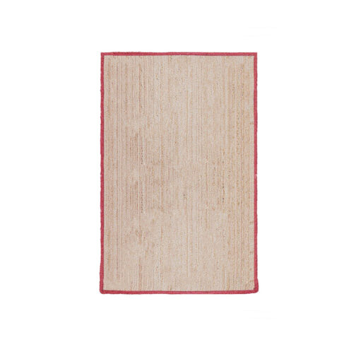Indian Handwoven Jute Area Rug, Natural Jute Braided Custom Rugs Multi Size JR-45