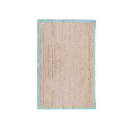 Indian Handwoven Jute Area Rug, Natural Jute Braided Custom Rugs Multi Size JR-46