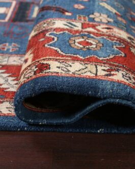 Contemporary Oushak Rug, Hand Knotted Vintage Turkish Colorful Floral Rug COR-60