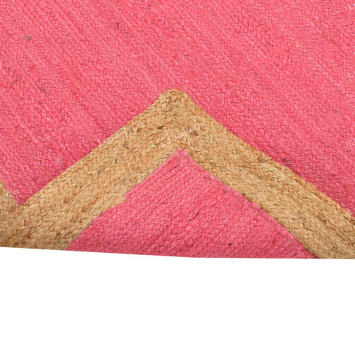 Indian Handwoven Jute Area Rug, Natural Jute Braided Custom Rugs Multi Size JR-19 - Image 3