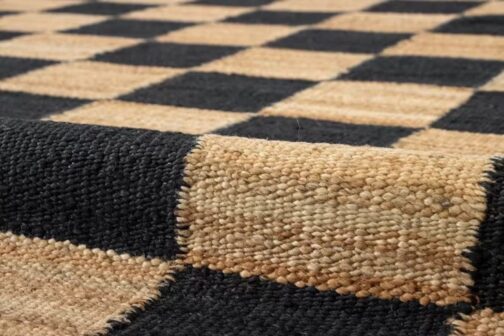 Indian Handwoven Jute Area Rug, Natural Jute Braided Custom Rugs Multi Size JR-02 - Image 2