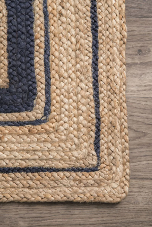 Indian Handwoven Jute Area Rug, Natural Jute Braided Custom Rugs Multi Size JR-18 - Image 3