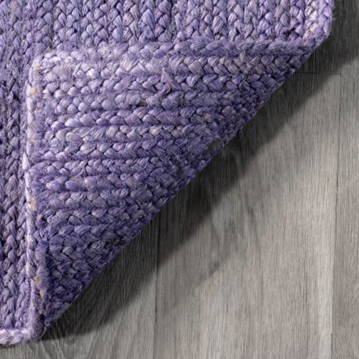 Indian Handwoven Jute Area Rug, Natural Jute Braided Custom Rugs Multi Size JR-25 - Image 2