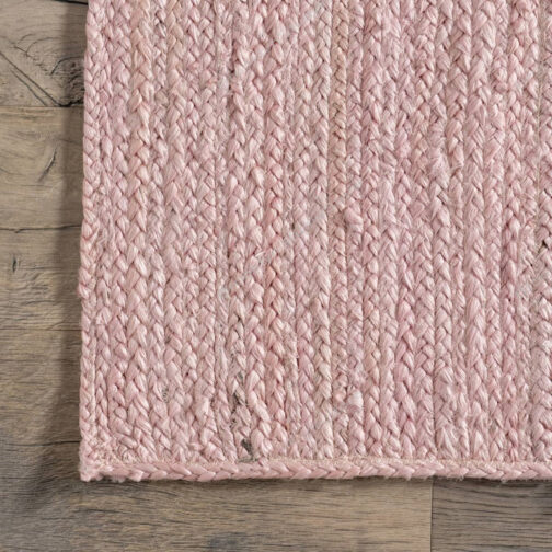 Indian Handwoven Jute Area Rug, Natural Jute Braided Custom Rugs Multi Size JR-26 - Image 3
