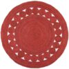 Handmade Round Jute Area Rug, Natural Jute Braided Custom Rugs RJR-50
