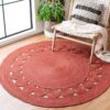 Handmade Round Jute Area Rug, Natural Jute Braided Custom Rugs RJR-50 - Image 3