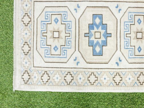 Turkish Oushak Runner Hand Knotted Wool Transitional Oriental Area Rug Multi-Size 07 - Image 6