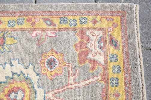 Turkish Oushak Runner Hand Knotted Wool Transitional Oriental Area Rug Multi-Size 10 - Image 7