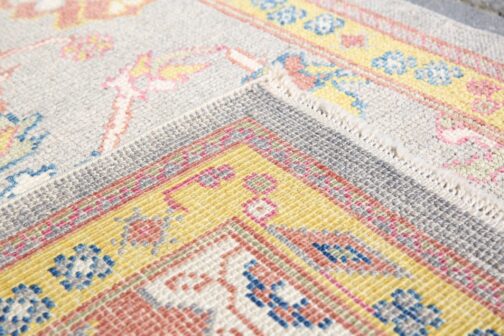 Turkish Oushak Runner Hand Knotted Wool Transitional Oriental Area Rug Multi-Size 10 - Image 2