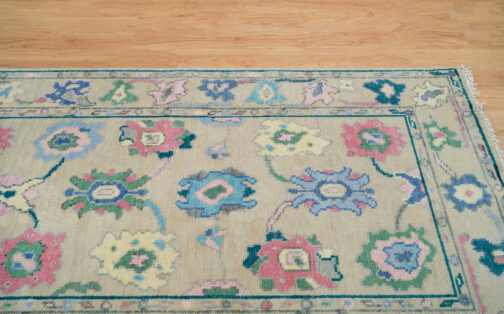 Turkish Oushak Runner Hand Knotted Wool Transitional Oriental Area Rug Multi-Size 03 - Image 3