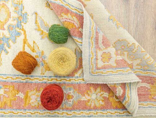 Turkish Oushak Runner Hand Knotted Wool Transitional Oriental Area Rug Multi-Size 08 - Image 5